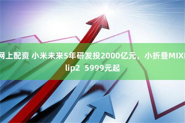 网上配资 小米未来5年研发投2000亿元，小折叠MIXFlip2  5999元起